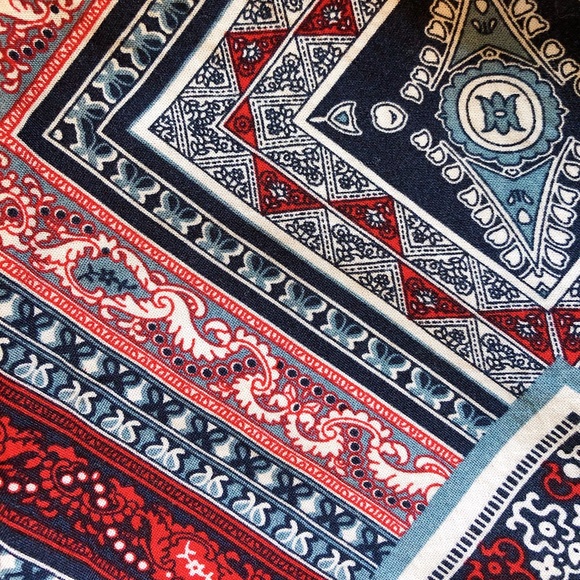 Tassel shorts Thai print beach XS SH - Picture 8 of 8